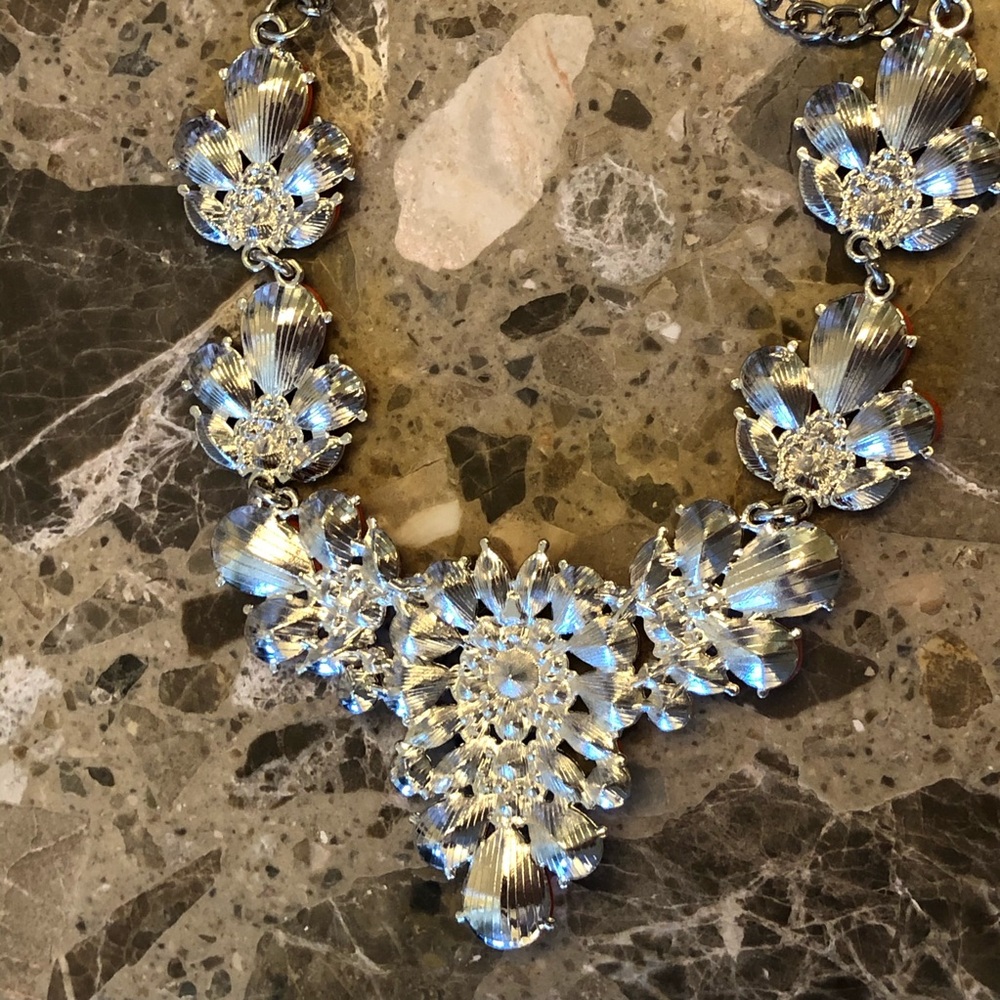 Orange Sparkle Necklace - Picture 4 of 4